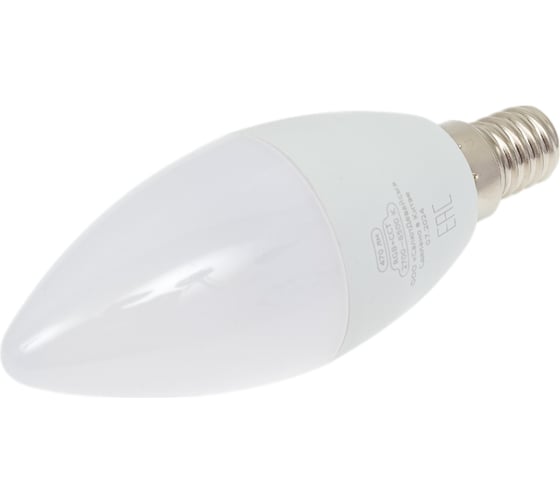 Изображение товара Умный дом СБЕР/SBER: Светодиодная лампа CЗ7 (цоколь E14, 230В/5.5Вт): LED/RGB/CCT/DIM/WiFi/Bluetooth