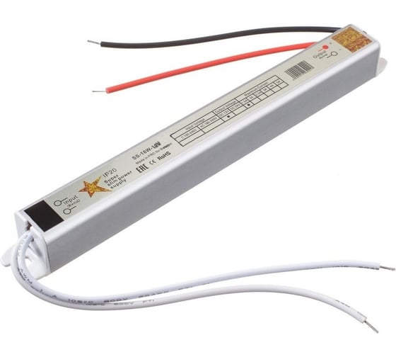 Изображение товара Блок питания GS Star SLIM SS 18 Вт, 12 В IP20 3202