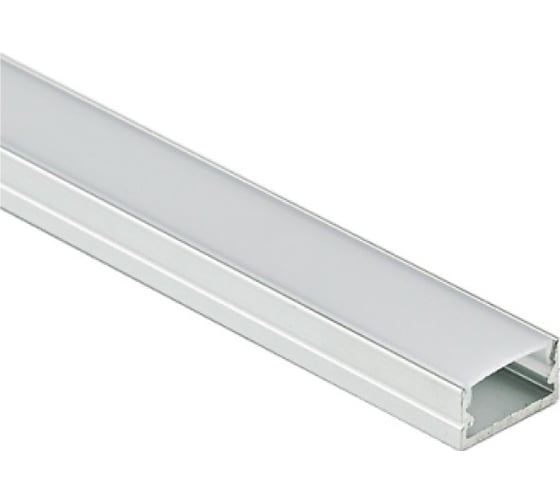 Изображение товара Профиль алюминиевый AKS SIRIUS-1407S накладной с экраном, цвет алюминий 77255