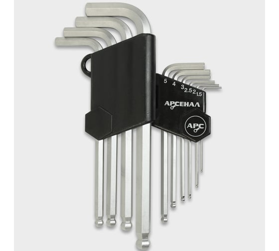 Изображение товара Набор ключей шестигранных Арсенал НШ-10 г-образных 8145120