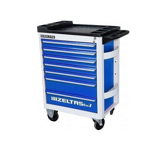 Изображение товара Тележка IZELTAS PRO 7ящ син/сер 8241322007