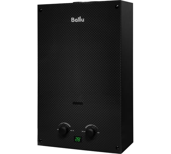 Изображение товара Газовая колонка Ballu GWH 10 Fiery Glass Carbon НС-1584731