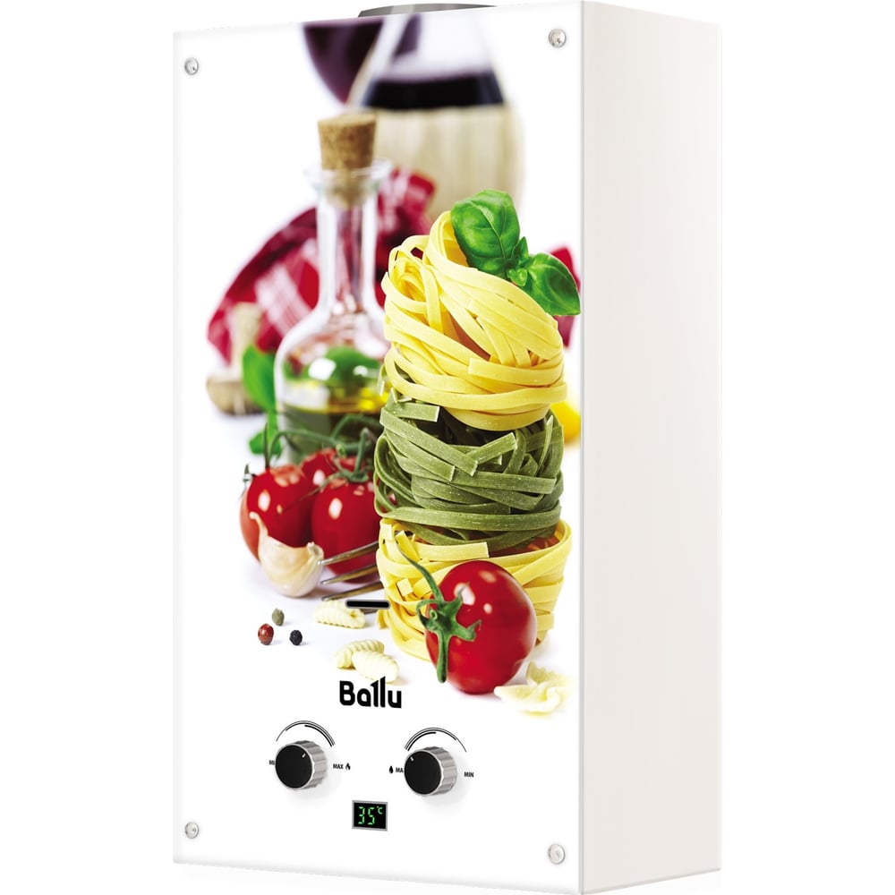 Изображение товара Газовая колонка Ballu GWH 10 Fiery Glass Pasta НС-1584735