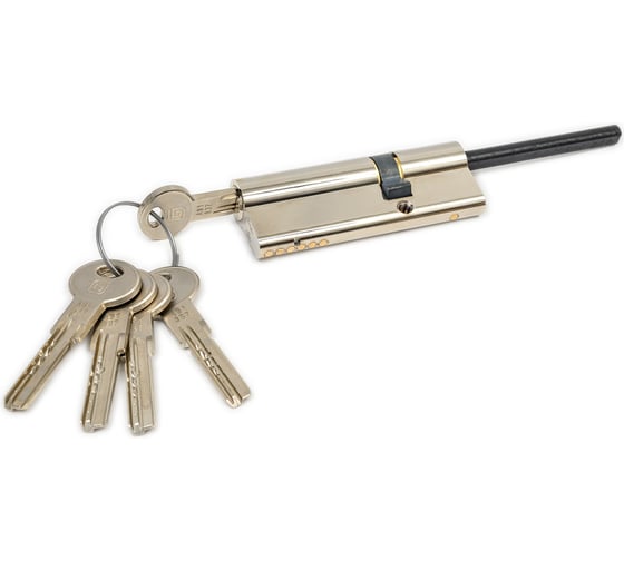 Изображение товара Цилиндровый механизм ГАРДИАН GB (56/31/70SH) Ni 5 ключей TERMО 33735