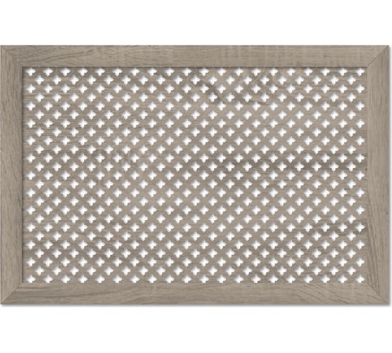 Изображение товара Экран для радиатора Стильный Дом Готико 90х60 см, дуб винтаж v546773