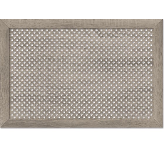 Изображение товара Экран для радиатора Стильный Дом Глория 90х60 см, дуб винтаж v546841