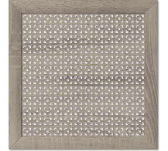 Изображение товара Экран для радиатора Стильный Дом Дамаско 60х60 см, дуб винтаж v547428