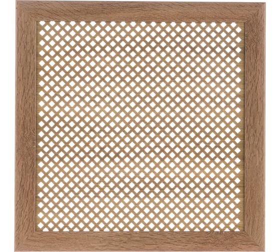 Изображение товара Экран для радиатора Стильный Дом Глория 60х60 см, дуб винтаж v547527