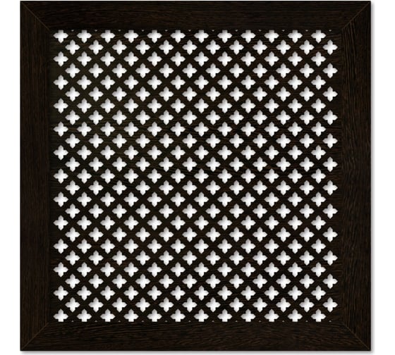 Изображение товара Экран для радиатора Стильный Дом Глория 60х60 см, венге v547497