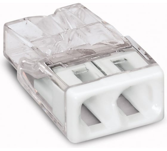 Изображение товара Клеммы WAGO 2273-202, 2Х2,5мм2, упаковка 100шт 60935