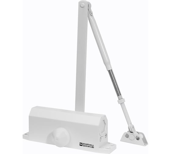 Изображение товара Доводчик Фабрика Замков 60-90 белый 116332