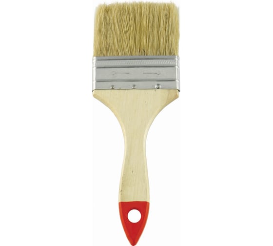 Изображение товара Плоская кисть Шабашка №4 /100 ММ ДЕРЕВ. РУЧКА 108-5040 45985