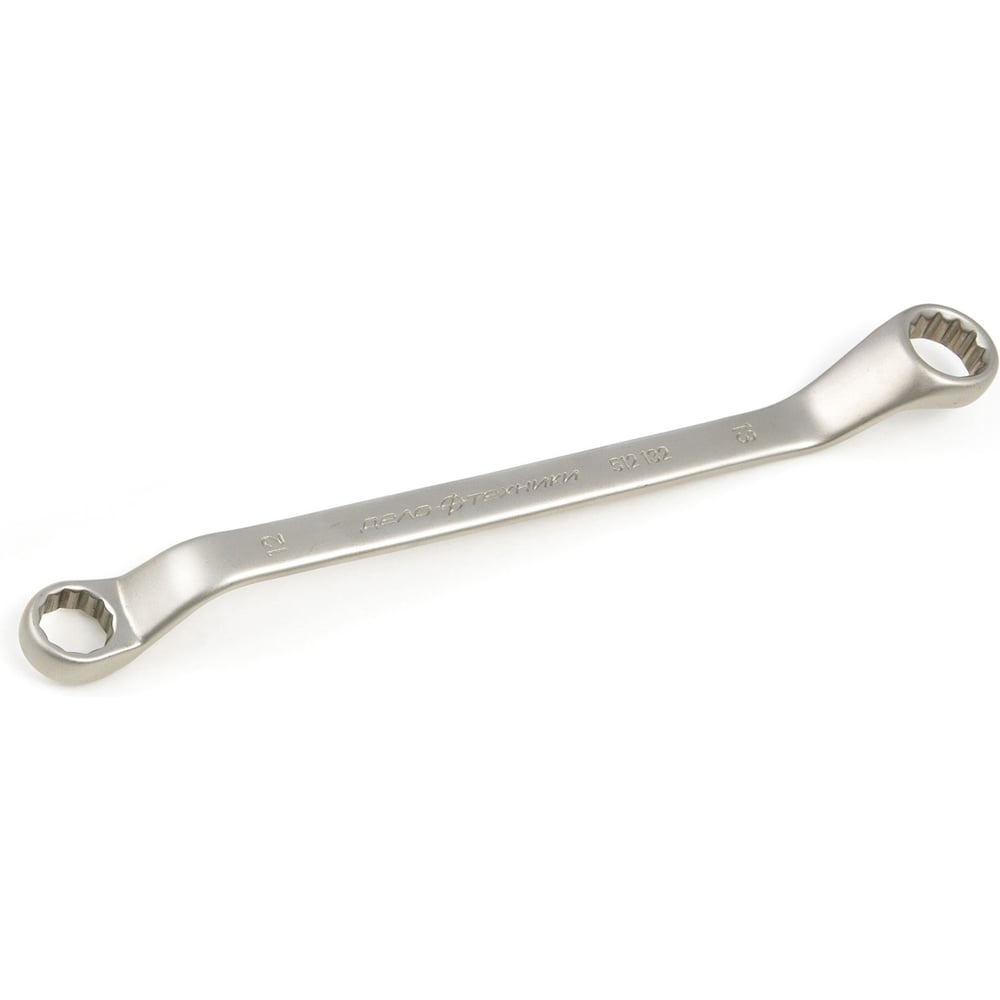 Изображение товара Накидной ключ Дело Техники 12x13 мм - двусторонний изогнутый инструмент