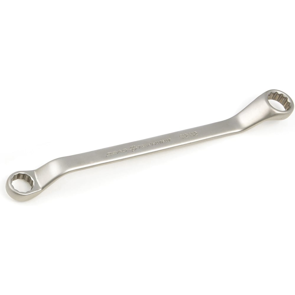 Изображение товара Ключ накидной Дело Техники 13/14 мм 512143 - двойная головка, CrV, никелированное покрытие