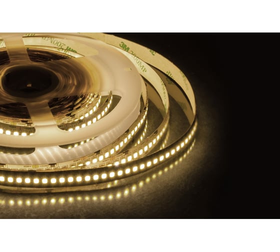 Изображение товара Светодиодная лента APEYRON 24В, 26Вт/м, smd2835, 240д/м, IP20, 2700Лм/м, теплый белый 00-303