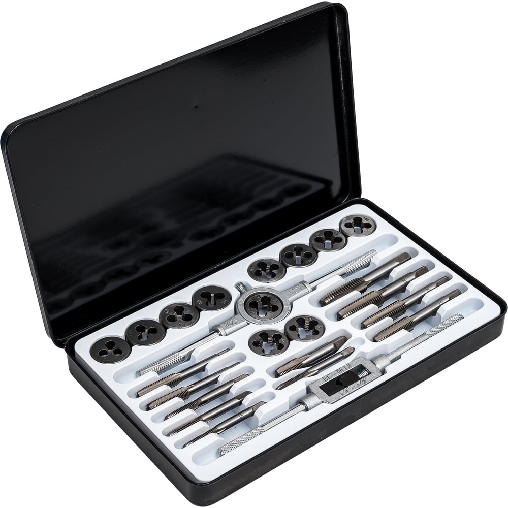 Изображение товара Набор метчиков и плашек Torin метрический 24 пр TRX0024METRIC