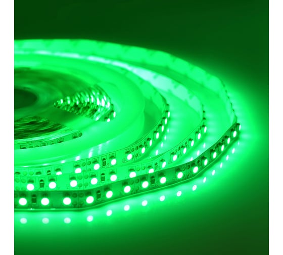 Изображение товара Светодиодная лента APEYRON 12В, 9.6Вт/м, smd3528, 120д/м, IP20, зеленый 19