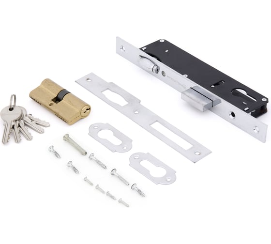 Изображение товара Замок врезной Palladium 0155 хром, 30 мм 111718