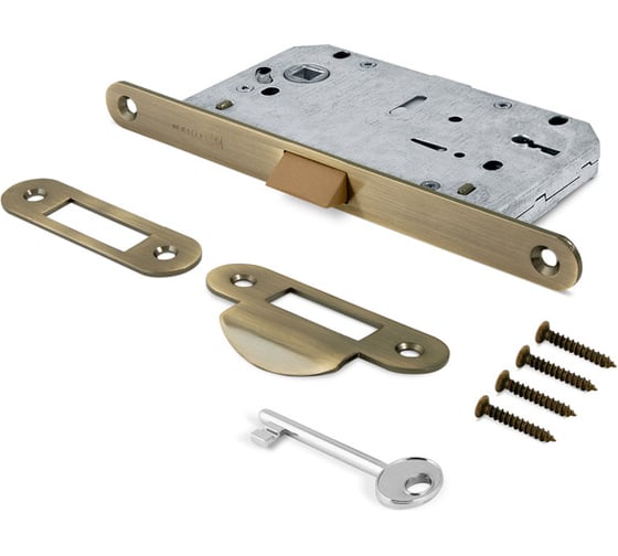 Изображение товара Замок врезной Palladium 600 AB блистер 111768