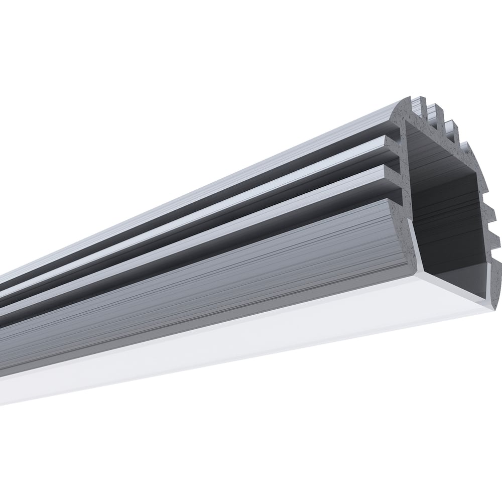 Круглый алюминиевый профиль для светодиодной ленты Apeyron профиль для верхней подсветки cx189