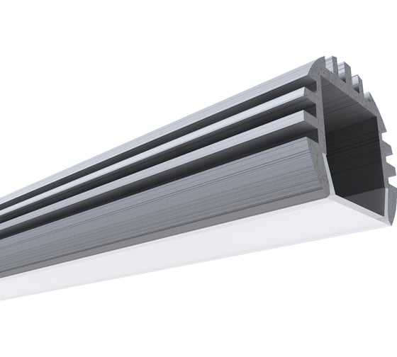 Изображение товара Алюминиевый круглый профиль APEYRON для светодиодной ленты, 2м. индивидуальная упаковка 08-18