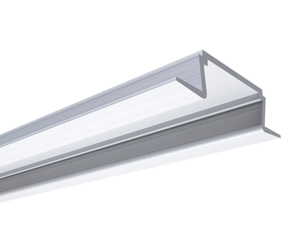 Изображение товара Встраиваемый прямой алюминиевый профиль Apeyron для светодиодной ленты 08-06-01