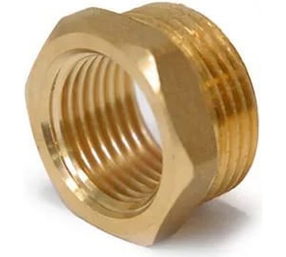 Изображение товара Футорка Giacomini латунь 25х15 НР/ВР R93 R93Y010 127-5259