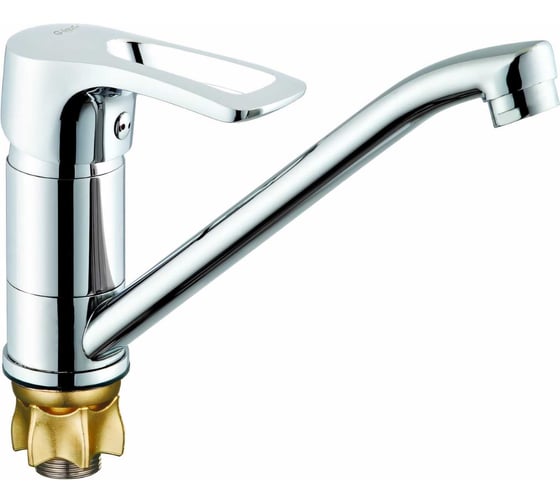 Изображение товара Смеситель для кухни G-lauf с плоским поворотным изливом, хром 4G4-A181