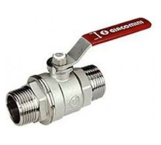 Изображение товара Шаровой кран Giacomini латунь хром R253DL 25 Ру35 НР рычаг R253LX005 007-0895