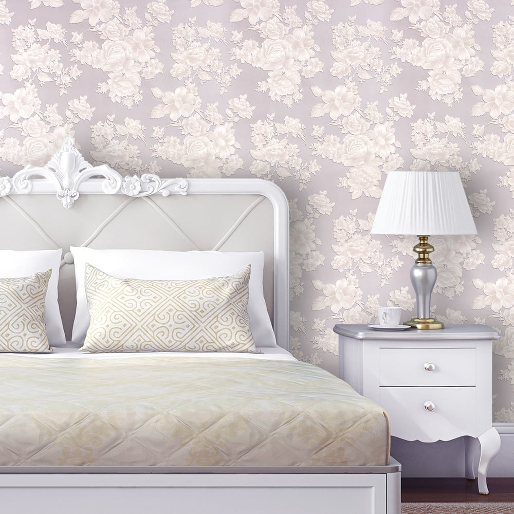 Изображение товара Обои флизелиновые Style Decor Ренуар цветок 1,06x10м влагостойкие гладкие