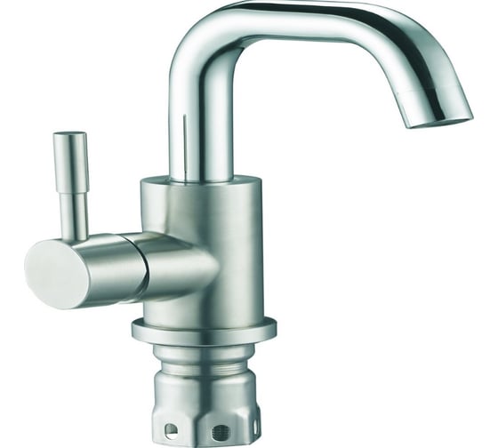 Изображение товара Смеситель для раковины умывальника G-lauf с поворот изливом, хром ZAP1-A090