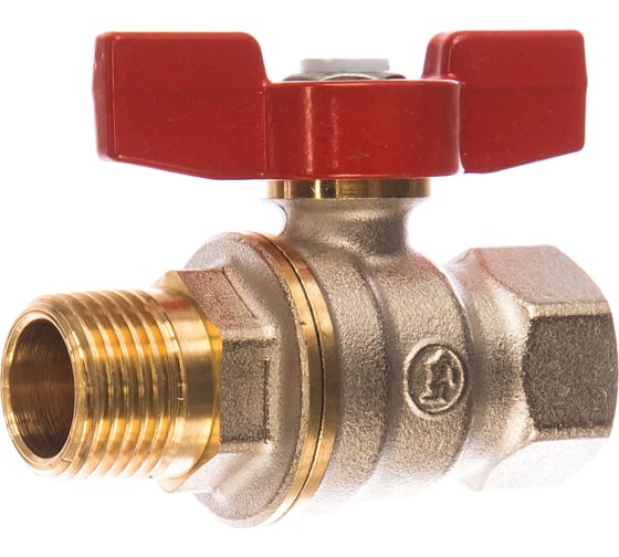 Изображение товара Шаровой кран Giacomini латунь никель R914 15 Ру42 ВР/НР бабочка R914X023 007-0951