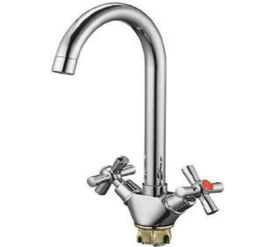 Изображение товара Смеситель для кухни Solone с поворотным изливом, хром KOA4-C722