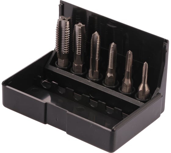 Изображение товара Набор метчиков для шуруповерта VOLKEL M3-M10 HSS-G 6пр V67010