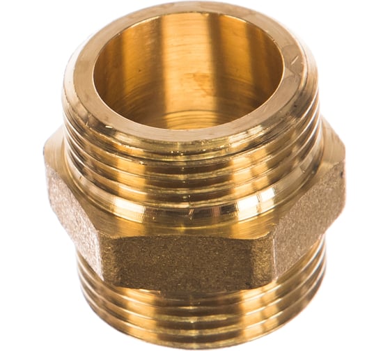 Изображение товара Ниппель Giacomini латунь 20 НР R189 R189Y004 027-4911