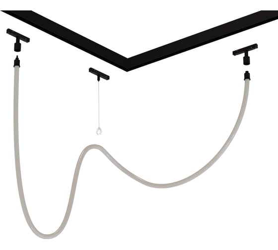 Изображение товара Гибкий неон ARTE LAMP LOOP для магнитных трековых систем OPTIMA, LINEA, EXPERT A4910PL-1BK