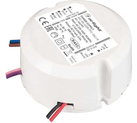 Изображение товара Блок питания Arlight ARJ-SN-44500-PFC-DALI-R 1шт 046793