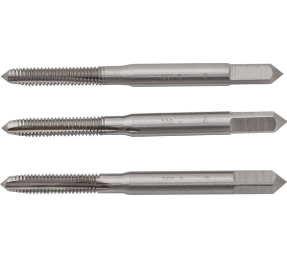 Изображение товара Метчик WOLFSTAR м/р М1,2x0,25 HSSE к-т 3шт. с усил. хв. ta00654