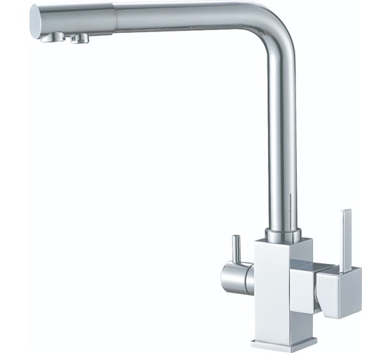 Изображение товара Смеситель для кухни G-lauf с биканальным изливом, хром GEP18-A076