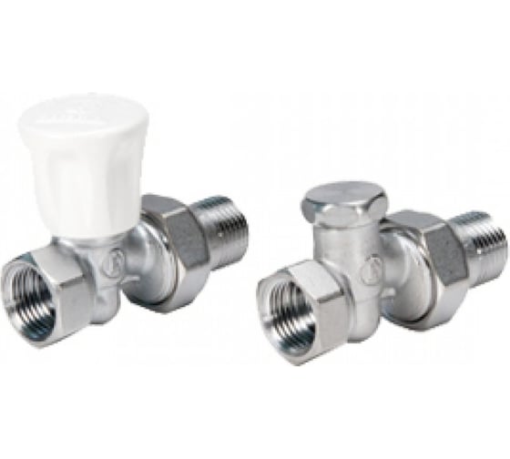 Изображение товара Комплект клапанов ручной регулировки Giacomini R706K 15 Ру16 ВР прямой R706KX003 022-0781