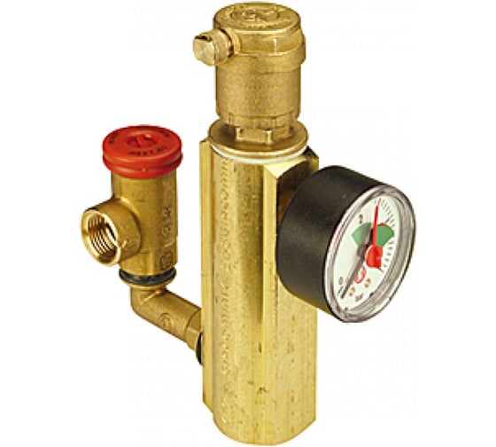 Изображение товара Группа безопасности котла Giacomini R554F 1 дюйма 3 бар R554FY001 017-0133