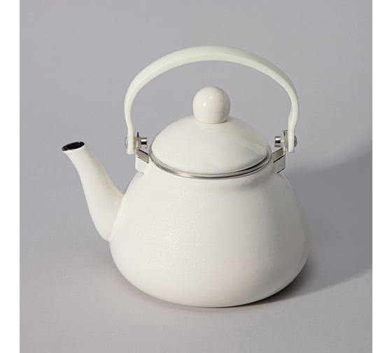 Изображение товара Чайник эмалированный Agness с фильтром нержавеющая сталь серия Charm, 1,3 л 934-590