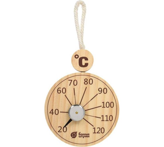 Изображение товара Термометр подвесной Банные Штучки 10x19x2.5 см, для бани и сауны 18058