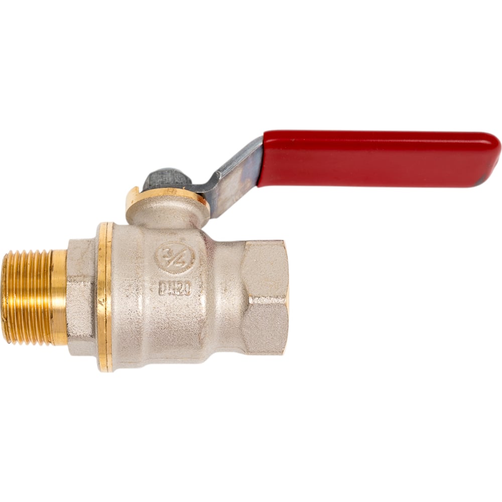 Изображение товара Шаровой кран Giacomini латунь никель R914L 20 Ру42 рычаг запорная арматура для воды