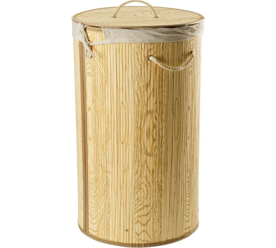 Изображение товара Корзина для белья ПраймДекор Fantasy, бамбук 50035168