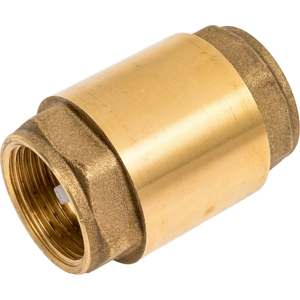 Изображение товара Обратный клапан Giacomini латунь осевой R60 20 Ру16 Тмакс-110 оС ВР G3/4 дюйма 019-0265