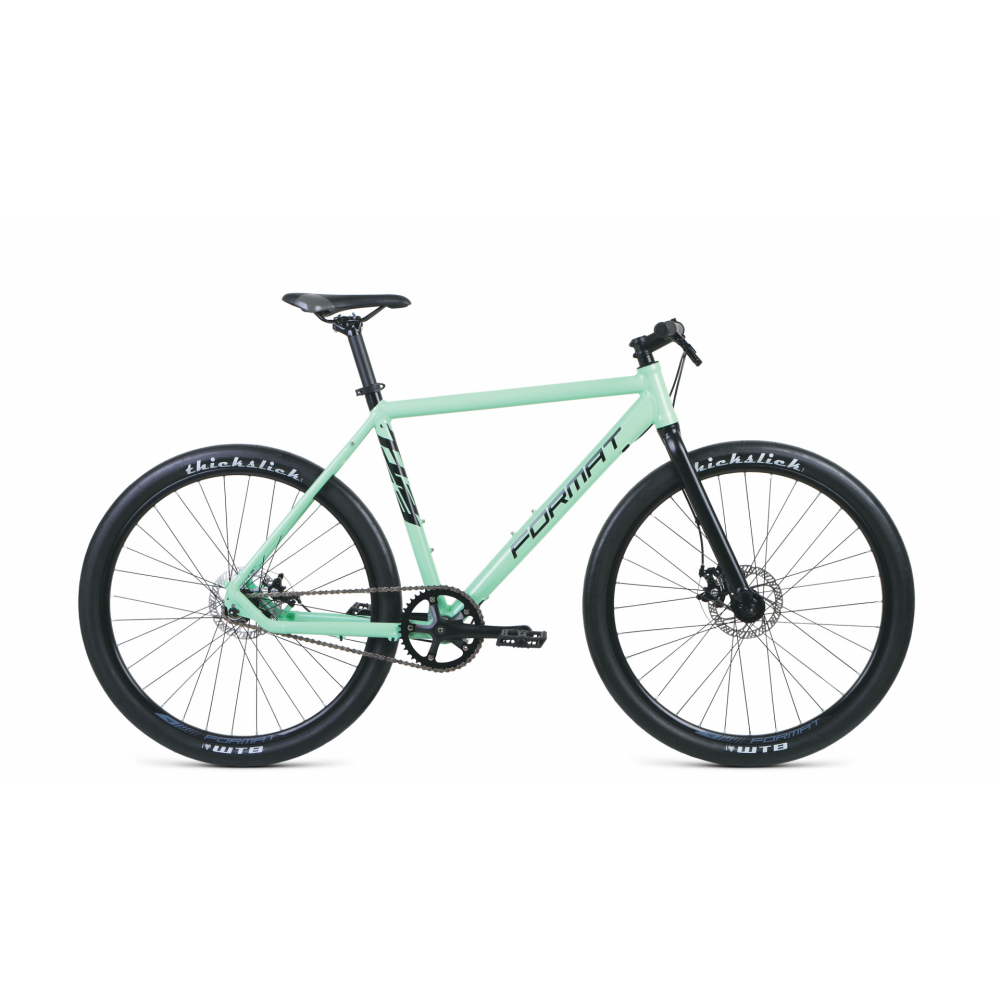 фото Велосипед format 5341 700c рост 540 мм, 2019-2020, серо-зеленый, rbkm0y6s8001
