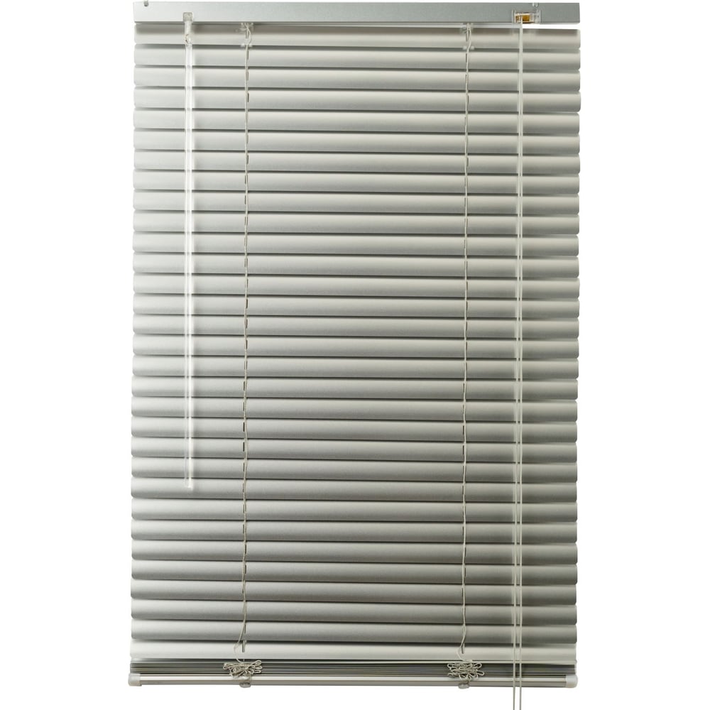 Изображение товара Алюминиевые жалюзи ПраймДекор серебро 70x150 см