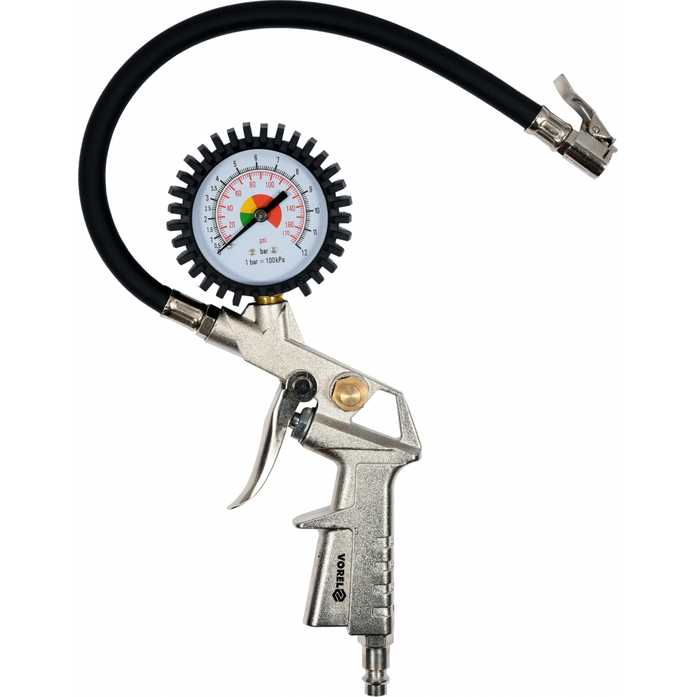 Пистолет для накачивания колес VOREL механический заправочный пистолет для дт piusi