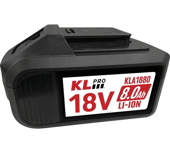 Изображение товара Профессиональная аккумуляторная батарея KLPRO KLA1880 18.0 v / 8.0 ah li-ion 14011